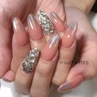 ミディアム ネイル nail salon &e eriのネイルデザイン