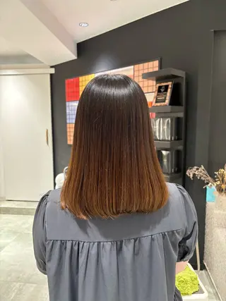セミロング 菅原 佑月のヘアスタイル