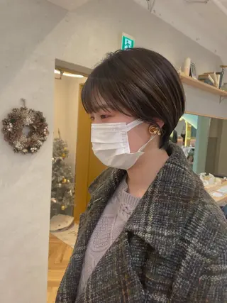 ショート ♥️ブリーチ/ボブ/ レイヤー♥️maiのヘアスタイル