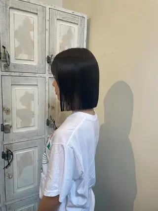 ショート 中村 潤菜のヘアスタイル