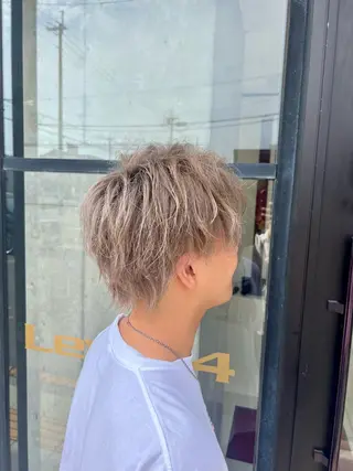 ショート カラー メンズ Soul eater KANATAのヘアスタイル