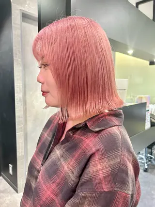 ミディアム カラー 🎀パーマモデル募集 暖色/REINA🎀のヘアスタイル