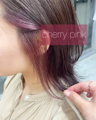 ミディアム カラー 後藤紗英/髪質改善 /オリーブベージュのヘアスタイル