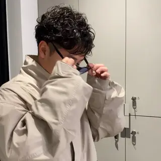 ショート パーマ メンズ noa/ 渋谷のヘアスタイル