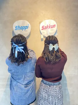 ヘアアレンジ 大天使 まいめろのヘアスタイル