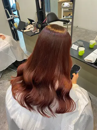 ロング カラー 🪐レイヤー/美髪 カラー/加野彩果🪐のヘアスタイル