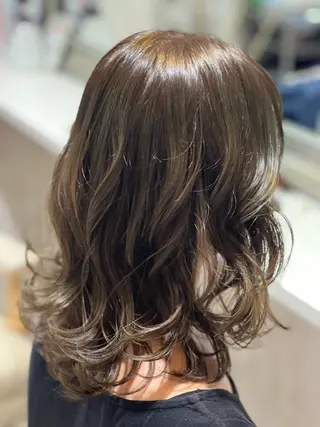 ミディアム カラー カラー400種類以上 ♪宮崎 健AmanSのヘアスタイル