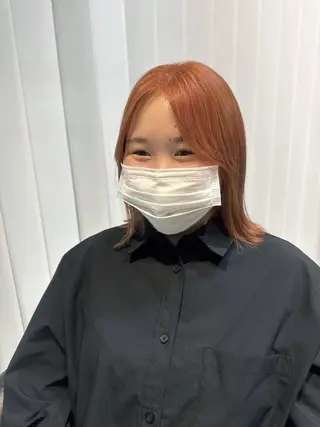カラー 縮毛矯正✖️艶カラー 🩶akane🩶のヘアスタイル