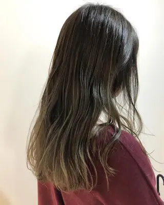 ロング カラー spooopy所属・🕊大垣 めぐみ🕊のヘアスタイル