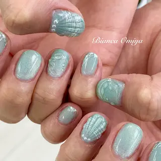 ネイル ビアンカ大宮 店長 モリサワレイラのネイルデザイン