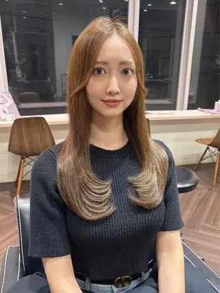 ロング カラー C'BON hair salon neaf所属・滝口 和城のヘアスタイル