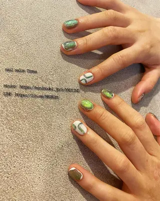 ショート NAILSALON 🍔Timna🍟のネイルデザイン