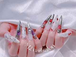 ネイル 長さだし専門店 M2　rikaのネイルデザイン
