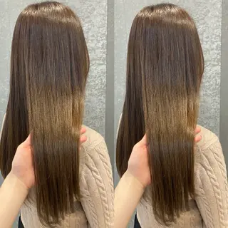 ロング カラー schon所属・み うのヘアスタイル