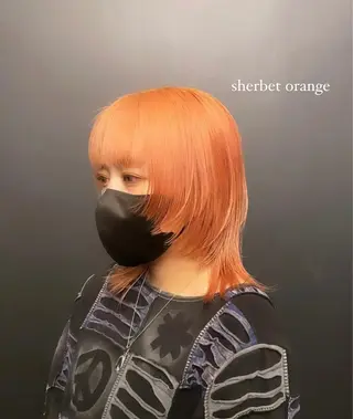 セミロング カラー Go to day渋谷sol店所属・🟧オシャレ女子多数 アツシ🟧のヘアスタイル