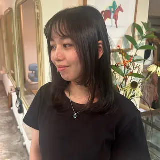 ミディアム Figue/ coconeのヘアスタイル