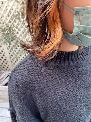 ミディアム カラー HINANO🌷 髪質改善サロンの眉毛・アイブロウイメージ