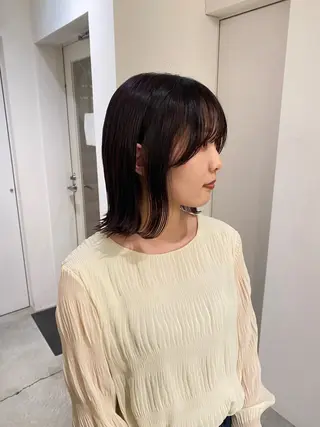 ミディアム ♡ハッシュカット/ レイヤー/yucoのヘアスタイル