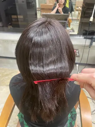 ミディアム 栗山 緋時のヘアスタイル