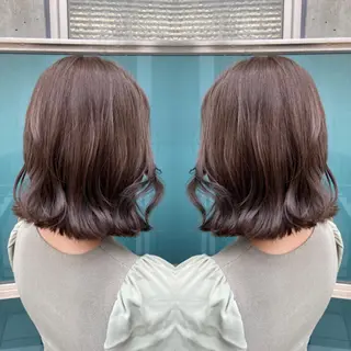 ショート カラー 韓国レイヤー/髪質 改善/縮毛🤍吉田のヘアスタイル