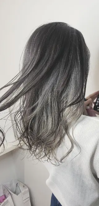 ミディアム カラー ヘアアレンジ 【髪質改善美容師】t occa茨木篠原健太のヘアスタイル