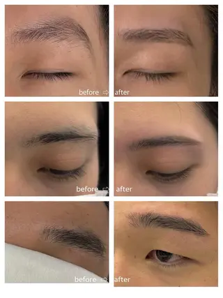 アイブロウ go today share salon表参道Polaris所属・オリーブベージュ きょうかの眉毛・アイブロウイメージ