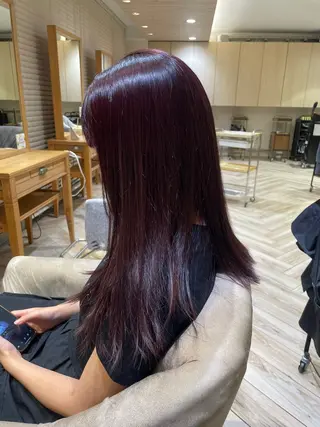 カラー 🦋チバ ミユカ🦋のヘアスタイル