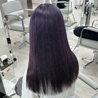 セミロング カラー REAL 心斎橋所属・ブリーチ/ベージュ/ ピンク🦋ナツミのヘアスタイル