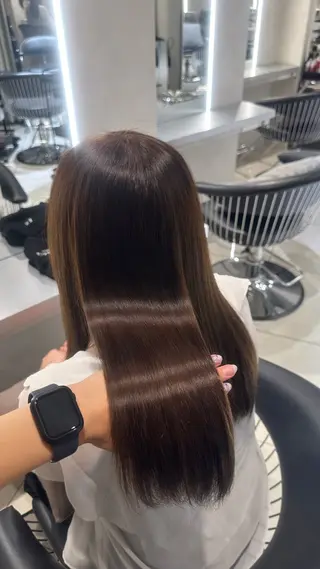 ロング 艶髪🖤 /Mikage/池袋のヘアスタイル