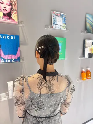 ヘアアレンジ 誰もが憧れる艶髪✨ /アレンジヘア🎀のヘアスタイル
