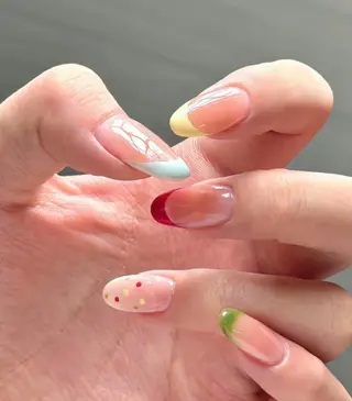 ネイル 高木 維麗絲のネイルデザイン