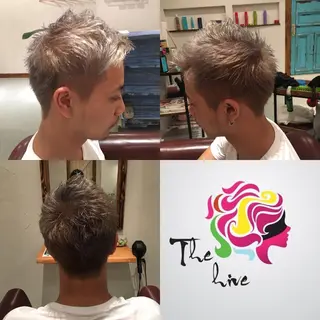 ショート Hair salon The hiveのヘアスタイル