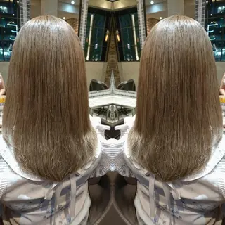 ミディアム カラー youres センター南所属・センター南 SEIJIのヘアスタイル