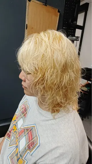 ミディアム カラー パーマ メンズ 24時まで営業🌛東 陽町🍀TOROROのヘアスタイル