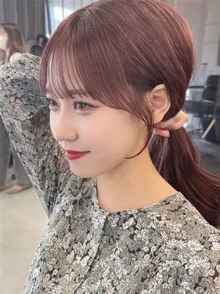 ロング カサイ シオンのヘアスタイル