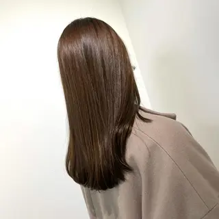 ロング カラー HARUNA🤍 色持ち良いツヤ髪のヘアスタイル