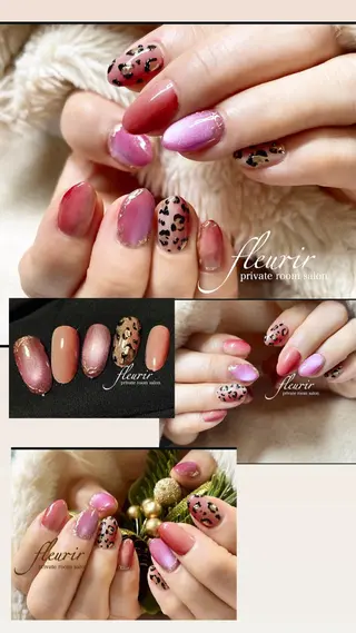 ネイル フルリール 【プライベートサロンのネイルデザイン