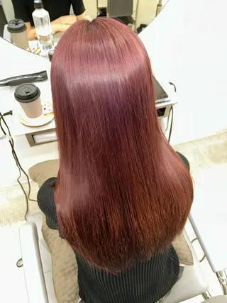 ロング カラー ink by artefice所属・兼重 嵐のヘアスタイル