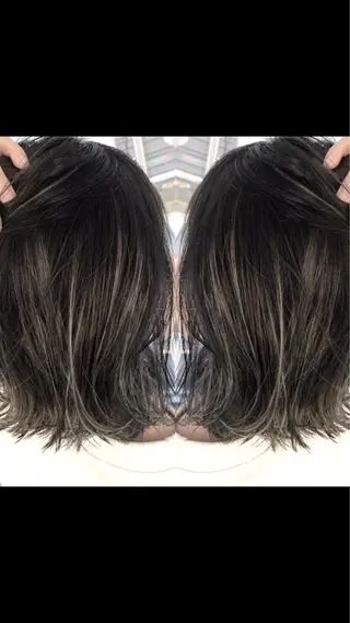 ショート カラー LAS 代表 ナガカワ コウヘイのヘアスタイル