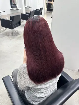 ロング カラー GiseL宗像所属・GiseL宗像 HiROEのヘアスタイル