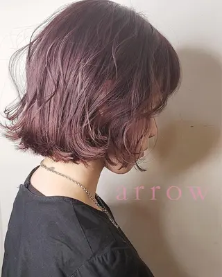 ショート カラー arrow🖤 もえみのヘアスタイル