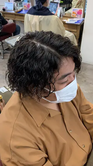 パーマ メンズ パーマ美容師 /小泉賢徒のヘアスタイル