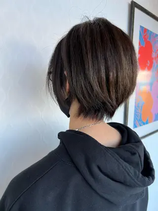 ショート 大石 祐那のヘアスタイル