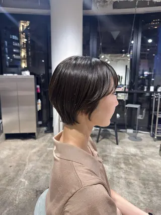 ショート カラー ショートモデル募集中 ヨシノヒメカのヘアスタイル