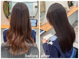 カラー aiko【艶カラー ・ミニモ年内で終了】のヘアスタイル