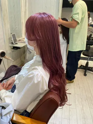 セミロング カラー Fbeauty所属・ブリーチ koheiのヘアスタイル