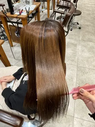 ロング ボブ/メンズカット パーマ/ホノカのヘアスタイル