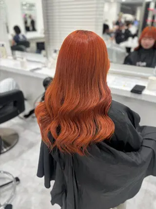 ロング 渋谷🥇wカラー 特化美容師のヘアスタイル