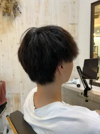 カラー パーマ メンズ 🌱ブリーチカラー しばただいき🌱のヘアスタイル