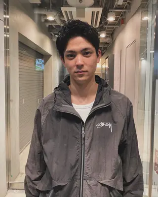 メンズ 内山 湧勝/ショート パーマ特化美容師のヘアスタイル